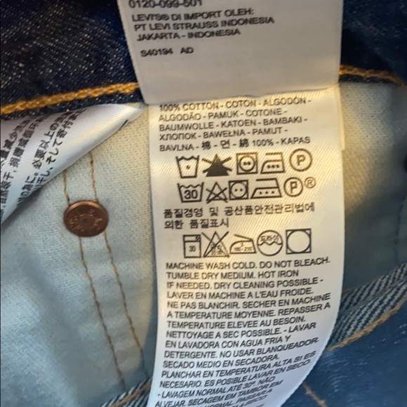 Levi’s 511 White Oak Cone Denim Jeans - Picture 11 of 12